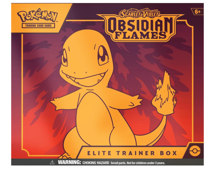 Pokemon Scarlet & Violet 3 Obsidian Flames Elite Trainer Box